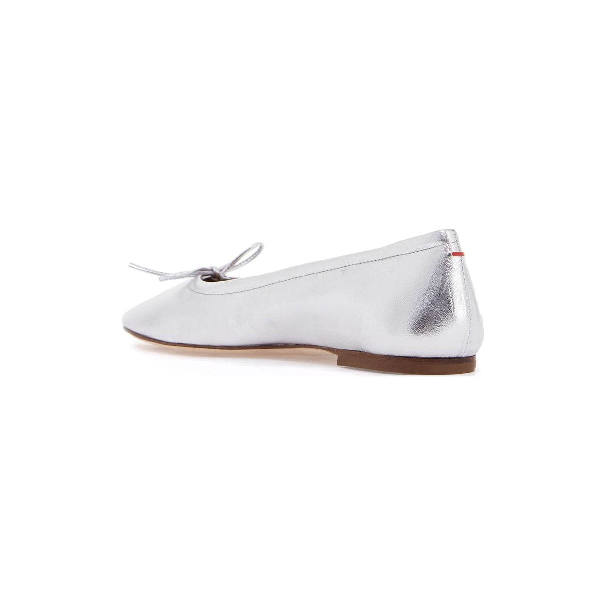 Delfina Leather Bow Ballerinas - Women > Shoes > Flats > Ballet flats