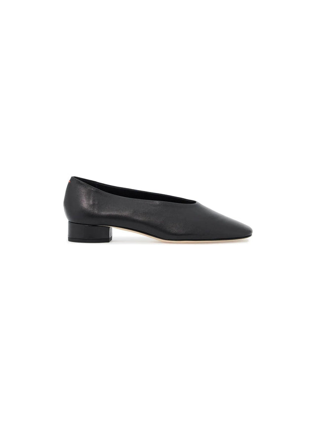 Delia Nappa Leather Slingback Pumps-AEYDE-JOHN JULIA