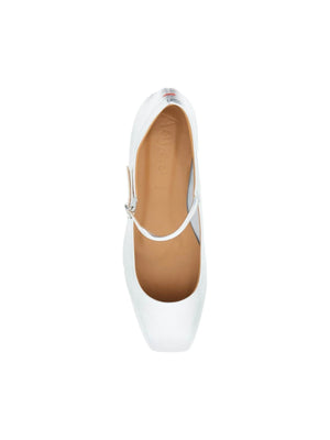 Uma Laminated Leather Ballet Flats - Women > Shoes > Flats > Ballet flats