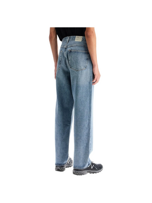 AGOLDE-Baggy Tapered Fusion Wash Ratio Jeans Bag -JOHN JULIA.