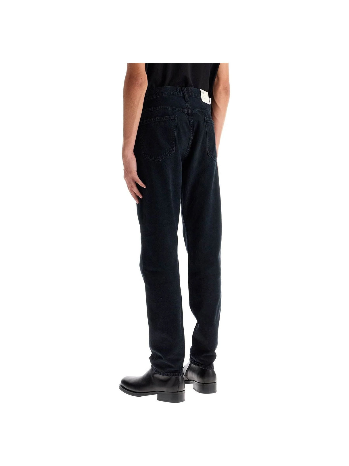 AGOLDE-Crushed Wash Curtis Jeans In -JOHN JULIA.