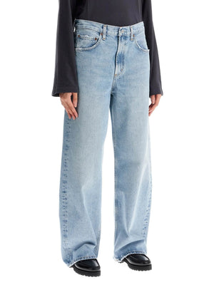 Curved Leg Jeans For A