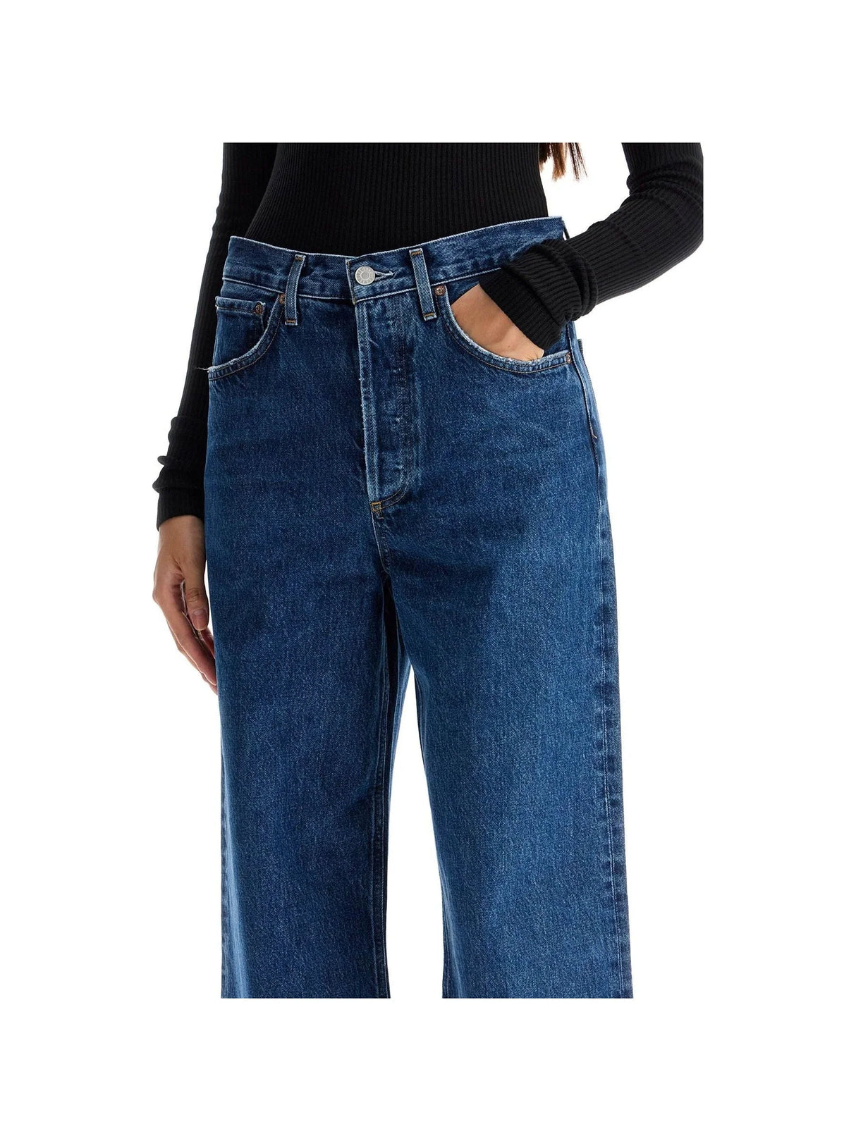 AGOLDE-Dame Wide Leg Jeans -JOHN JULIA.