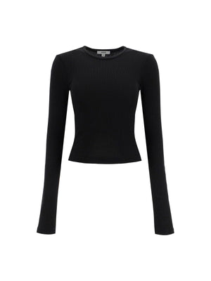 AGOLDE-Fitted Long Sleeved Top By -JOHN JULIA.