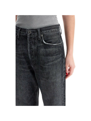 Fran Low Slung Straight Organic Cotton Jeans.