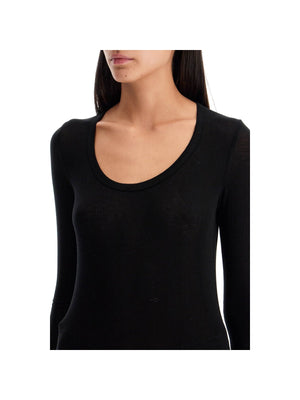 Long Sleeve Lyocell T-Shirt - Women > Clothing > Tops and Sweatshirts > T-shirts and Polo shirts