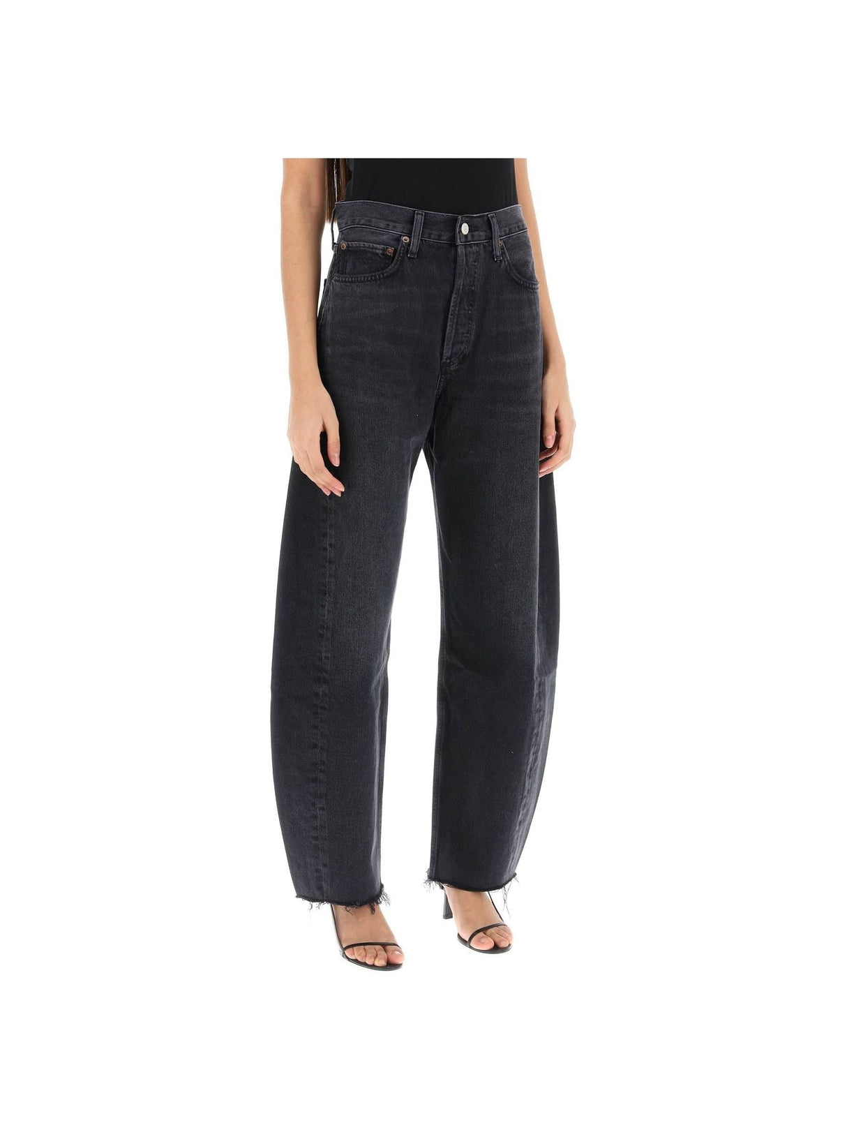 AGOLDE-Luna Curved Leg Jeans -JOHN JULIA.