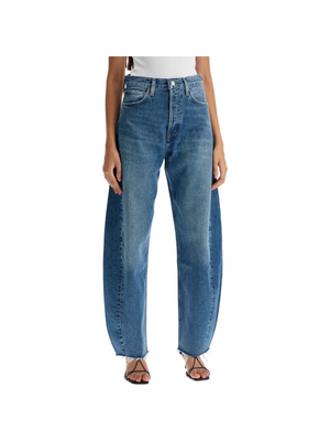 Luna Curved Leg Denim Jeans-Agolde-JOHN JULIA