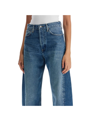 Luna Curved Leg Denim Jeans-Agolde-JOHN JULIA