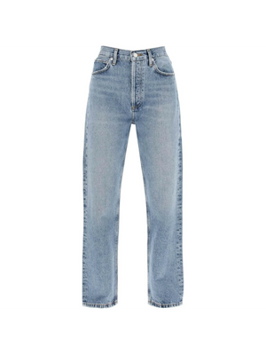 Blue Navigate 90's Vintage High-Wasited Cotton Jeans AGOLDE JOHN JULIA.