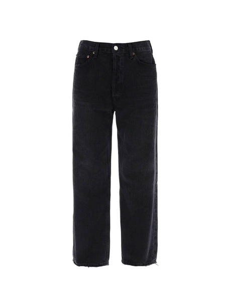 Organic Cotton 90's Jean in Tar AGOLDE JOHN JULIA.