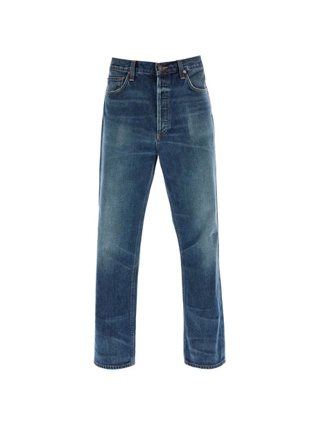 90s Straight Organic Cotton Jeans-Agolde-JOHN JULIA