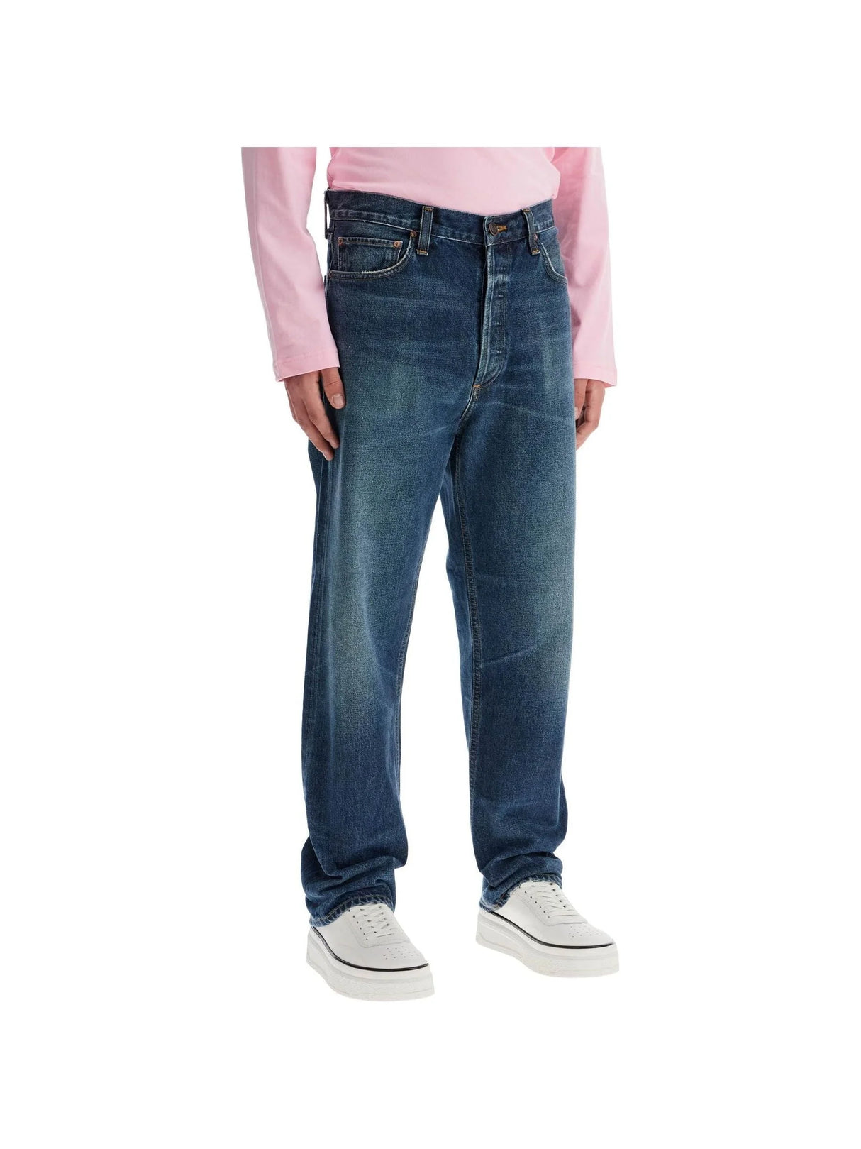 90s Straight Organic Cotton Jeans-Agolde-JOHN JULIA