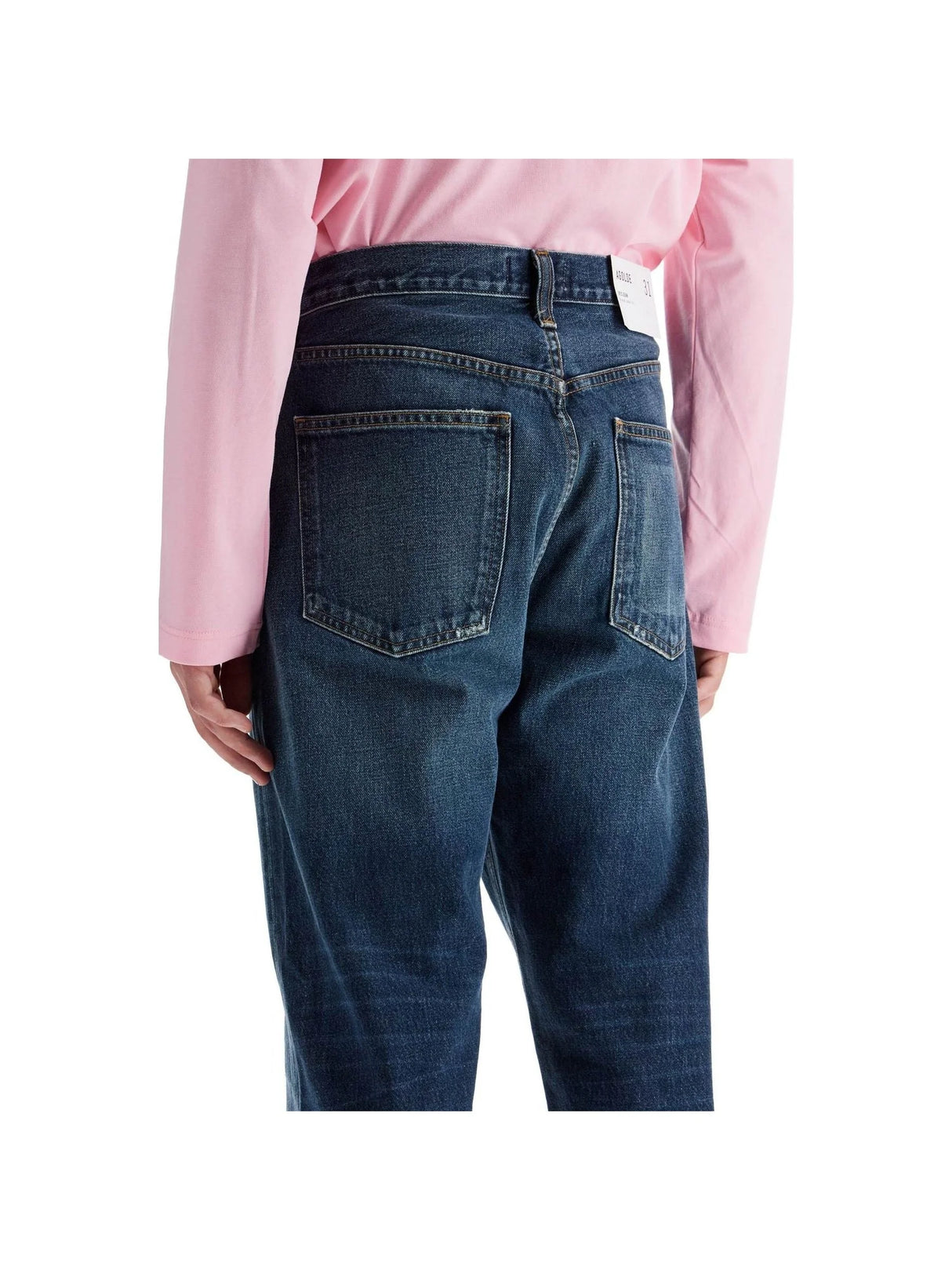 90s Straight Organic Cotton Jeans-Agolde-JOHN JULIA