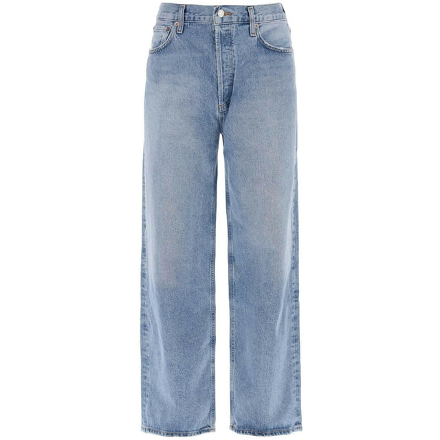 Organic-Cotton Blend Low Slung Baggy Jeans AGOLDE JOHN JULIA.