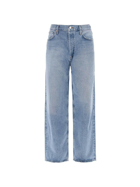 Organic-Cotton Blend Low Slung Baggy Jeans AGOLDE JOHN JULIA.