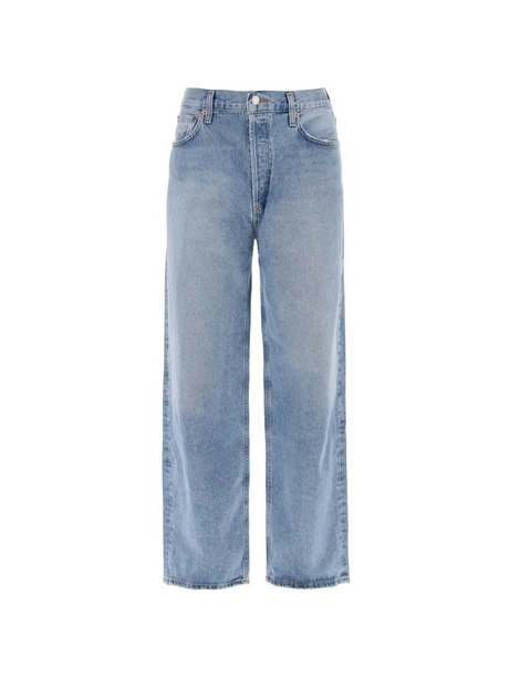 Organic-Cotton Blend Low Slung Baggy Jeans AGOLDE JOHN JULIA.