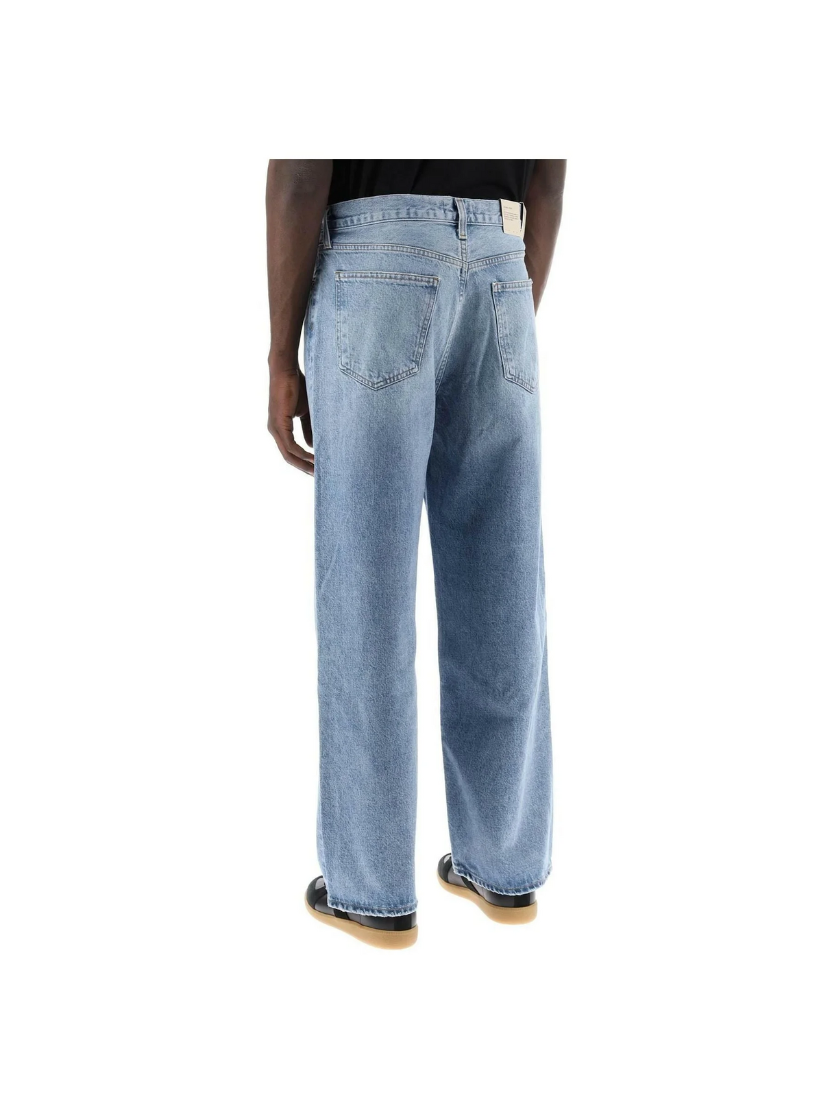 Organic-Cotton Blend Low Slung Baggy Jeans AGOLDE JOHN JULIA.