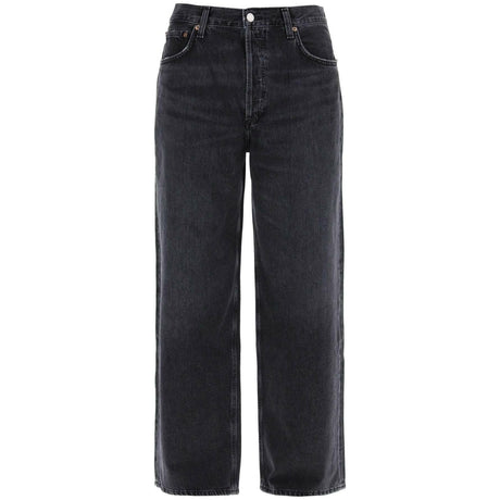 Organic Cotton Low Slung Baggy Jeans in Paradox AGOLDE JOHN JULIA.