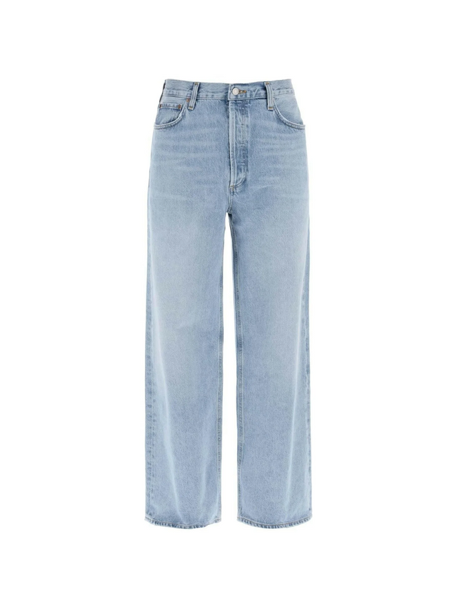 Regenerated Cotton-Blend Low Slung Baggy Jeans in Harmony AGOLDE JOHN JULIA.