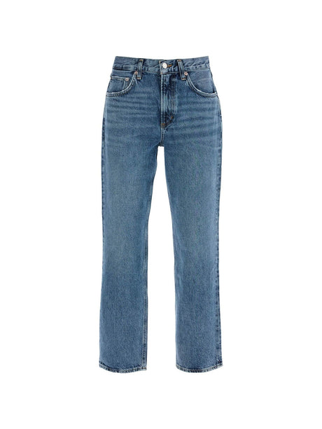 AGOLDE-Vintage Effect Straight Jeans-JOHN JULIA