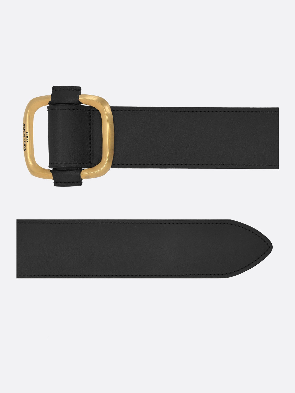 Smooth Leather Belt-Saint Laurent-JOHN JULIA