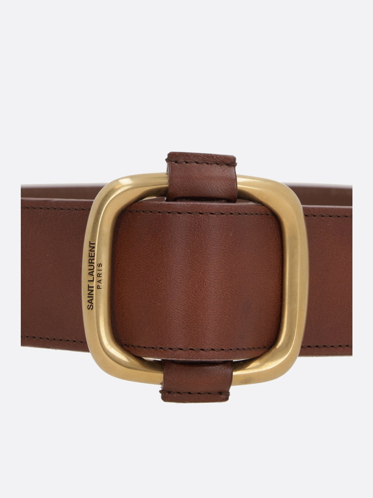 Smooth Leather Belt-Saint Laurent-JOHN JULIA