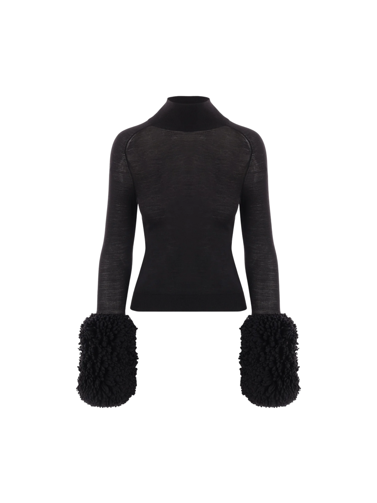 Bubble Cuff Knit Top-ALAÏA-JOHN JULIA