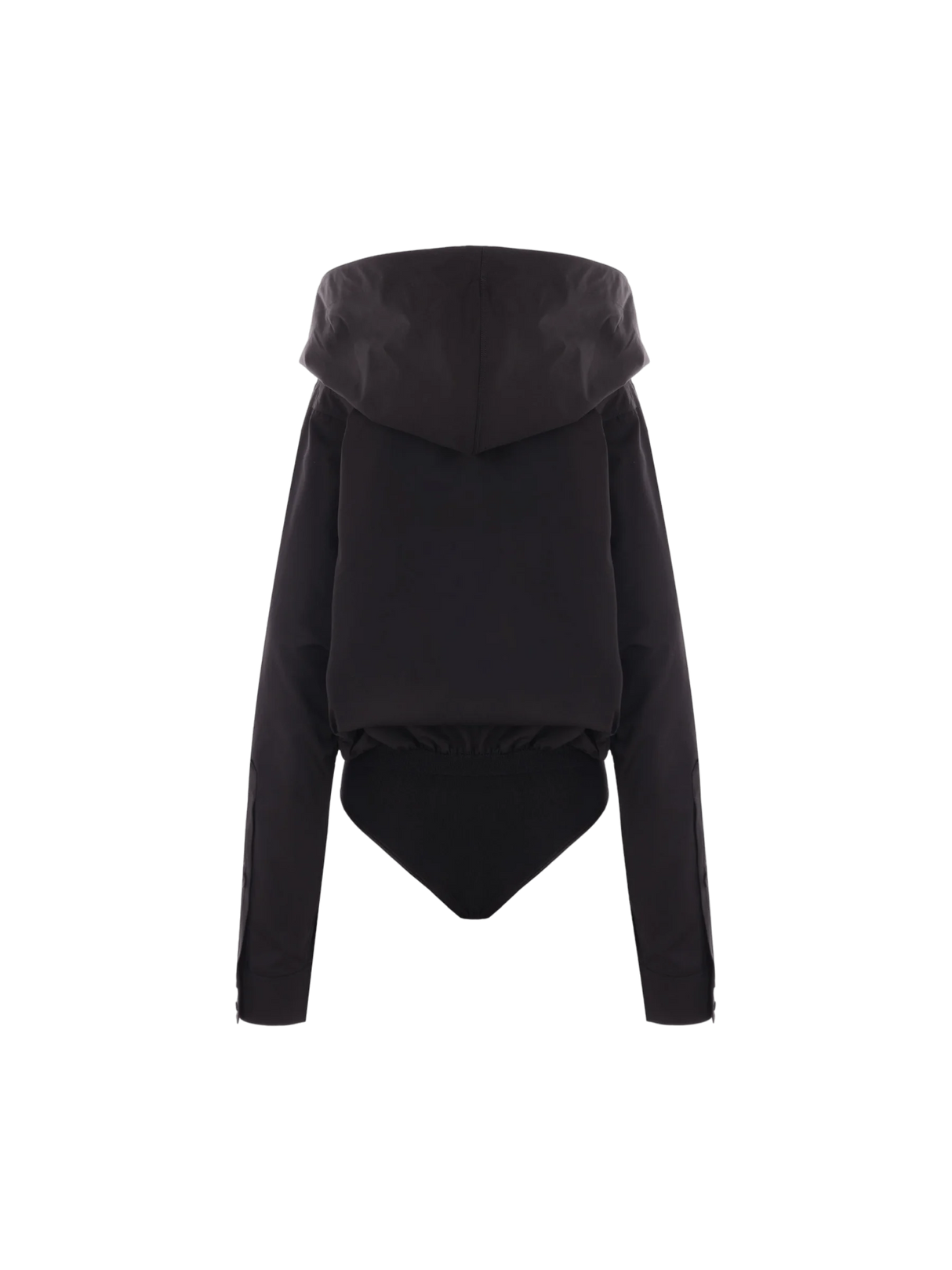 Cotton Poplin Hooded Bodysuit-ALAÏA-JOHN JULIA