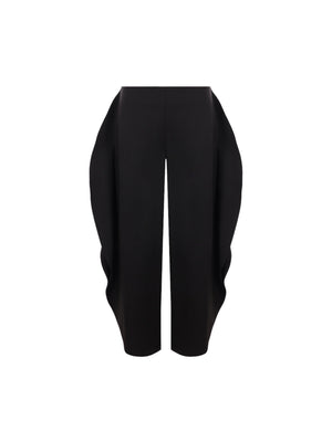 Grain De Poudre Round Trousers-ALAÏA-JOHN JULIA