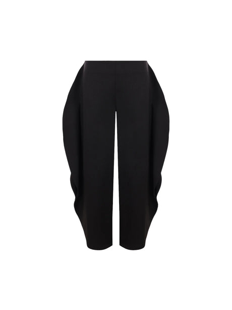 Grain De Poudre Round Trousers-ALAÏA-JOHN JULIA