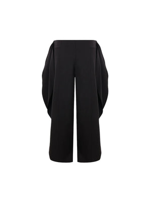 Grain De Poudre Round Trousers-ALAÏA-JOHN JULIA