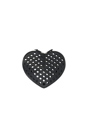 Le Coeur Perforated Nappa Shoulder Bag-ALAÏA-JOHN JULIA