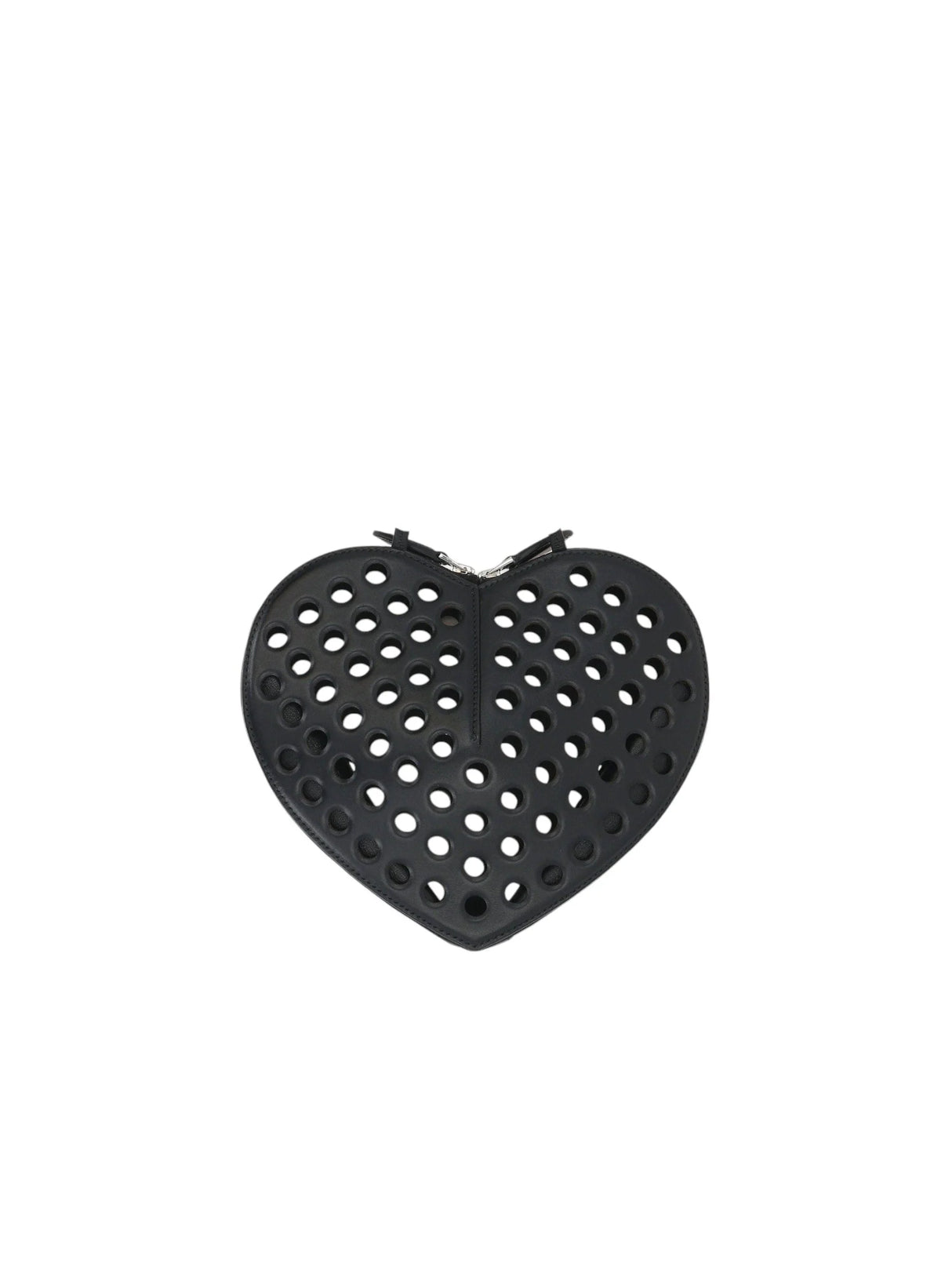 Le Coeur Perforated Nappa Shoulder Bag-ALAÏA-JOHN JULIA