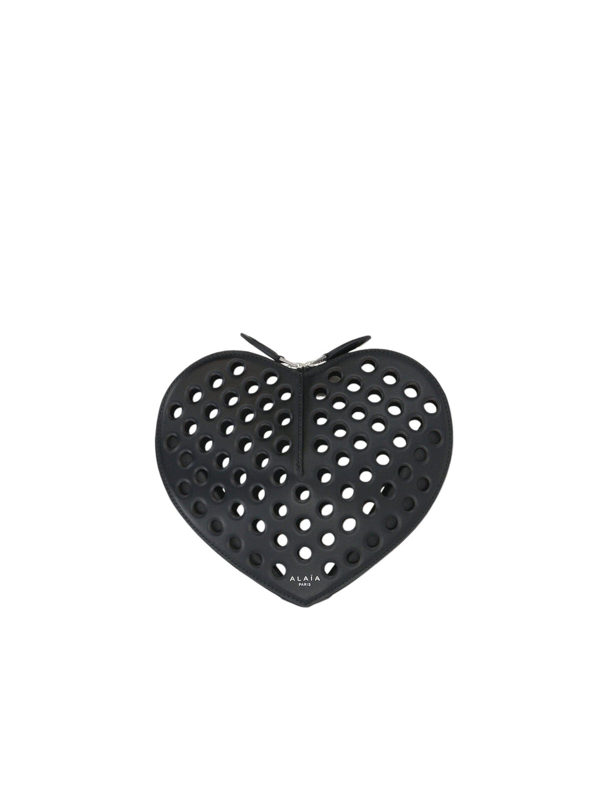 Le Coeur Perforated Nappa Shoulder Bag-ALAÏA-JOHN JULIA