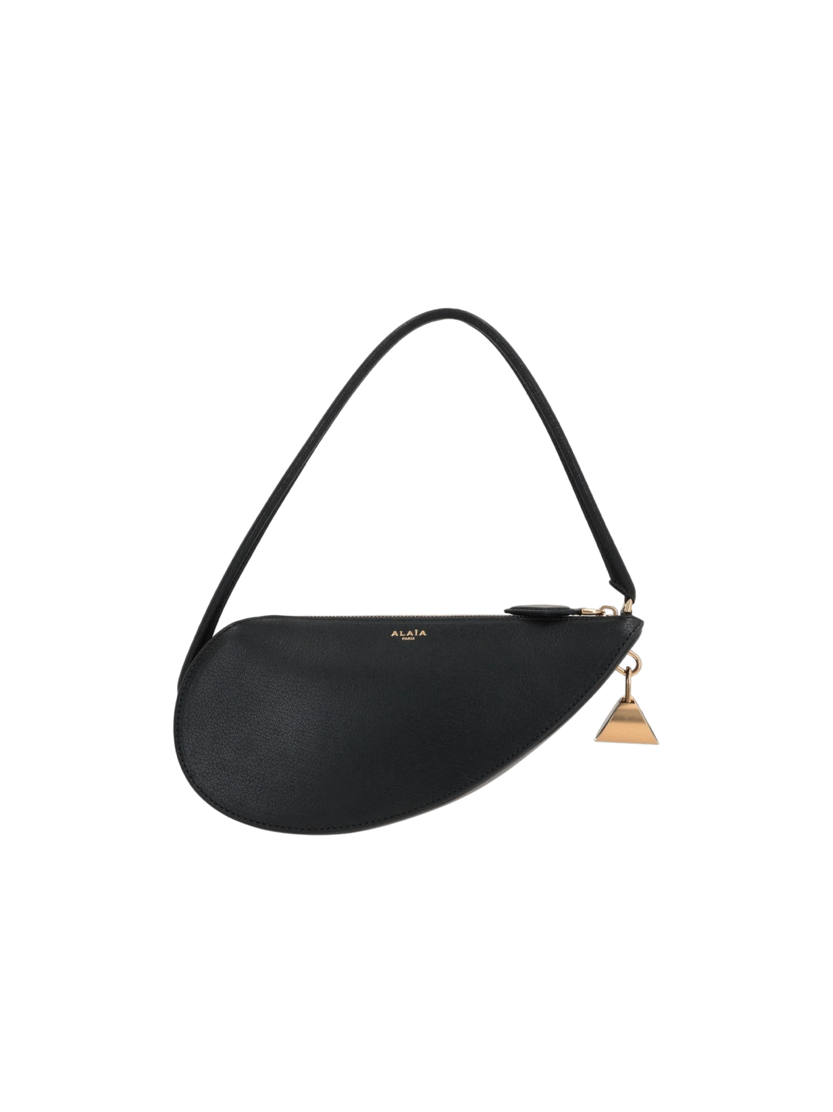 Le Demi Coeur Grainy Handbag-ALAÏA-JOHN JULIA