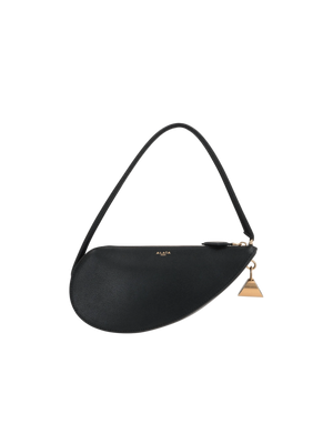 Le Demi Coeur Grainy Handbag-ALAÏA-JOHN JULIA