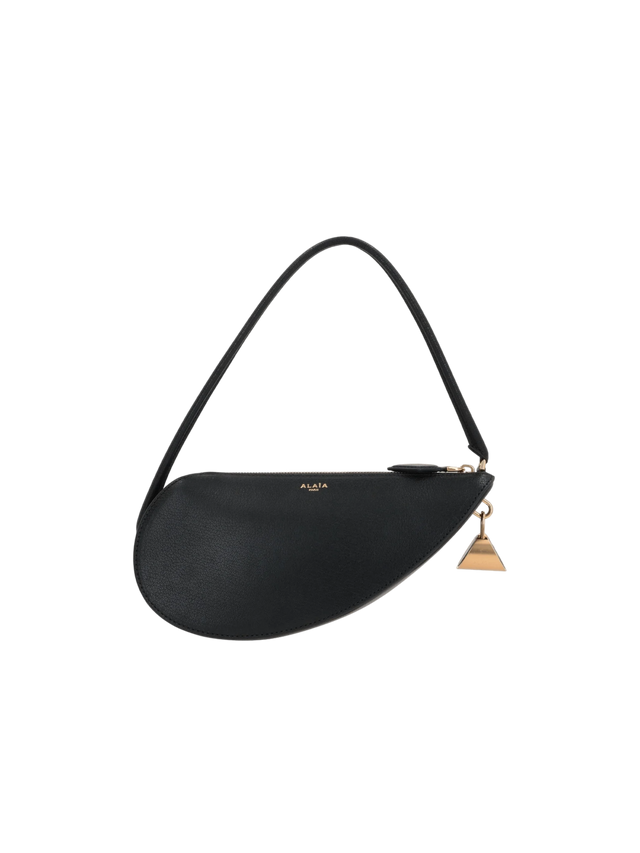 Le Demi Coeur Grainy Handbag-ALAÏA-JOHN JULIA