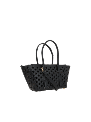 Neo Mina 20 Perforated Handbag-ALAÏA-JOHN JULIA