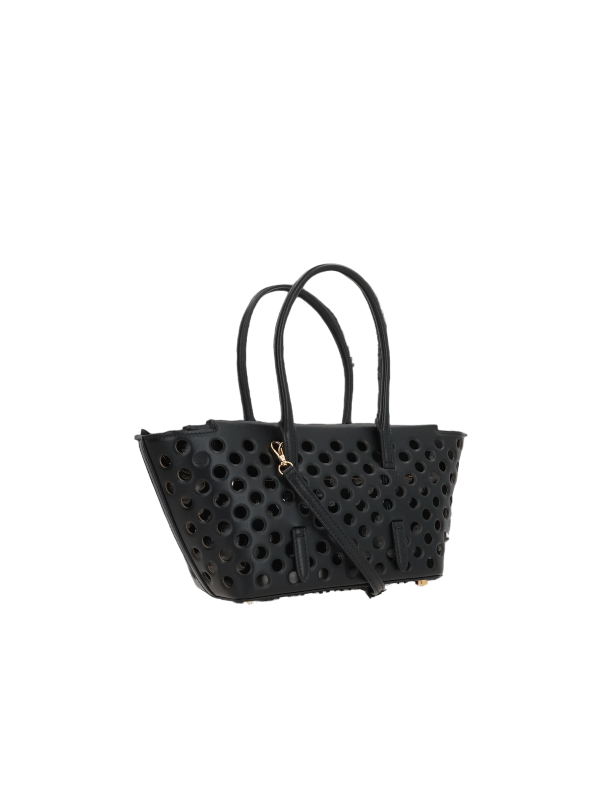 Neo Mina Perforated Handbag-ALAÏA-JOHN JULIA