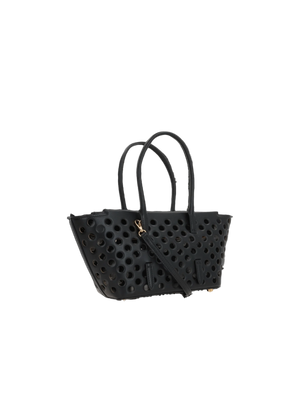 Neo Mina Perforated Handbag-ALAÏA-JOHN JULIA