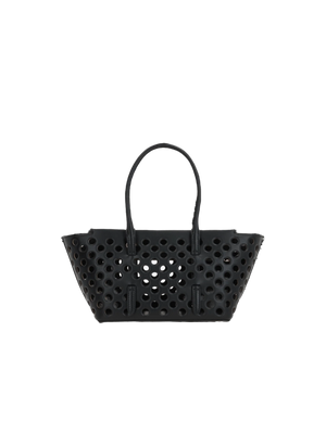 Neo Mina Perforated Handbag-ALAÏA-JOHN JULIA