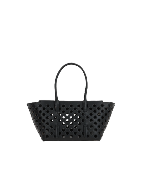 Neo Mina 20 Perforated Handbag-ALAÏA-JOHN JULIA