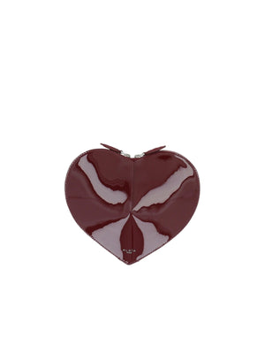 Patent Leather Heart Shoulder Bag-ALAÏA-JOHN JULIA