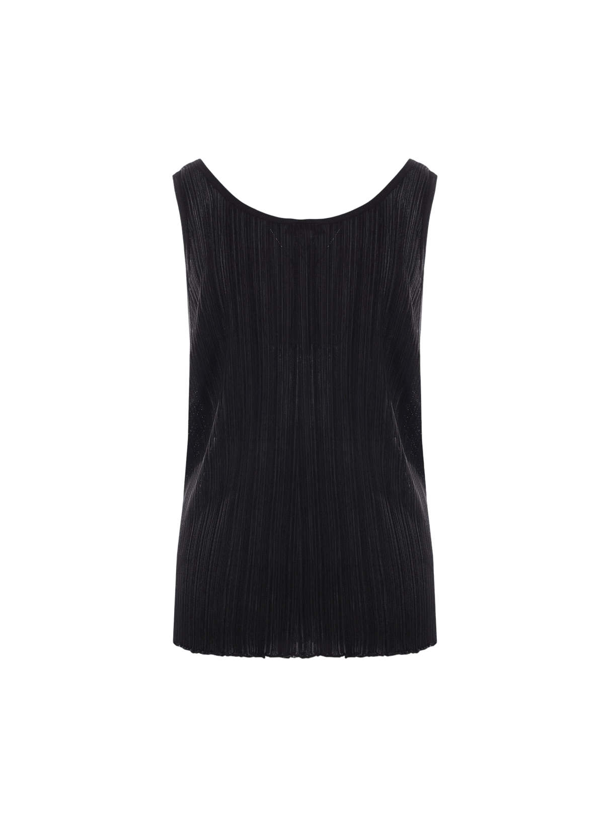 Pleated Knit Tank Top-ALAÏA-JOHN JULIA