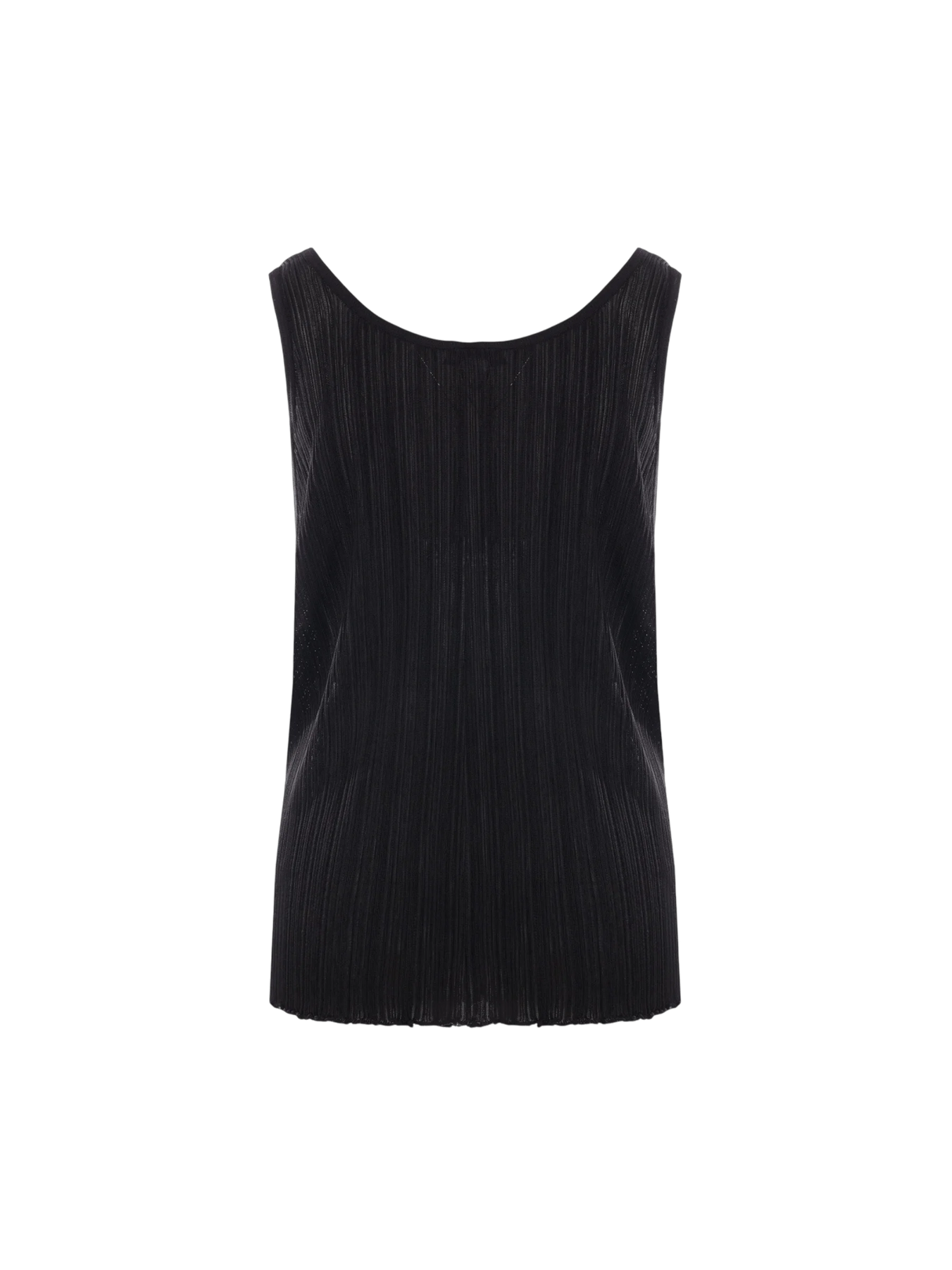 Pleated Knit Tank Top-ALAÏA-JOHN JULIA