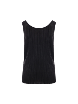 Pleated Knit Tank Top-ALAÏA-JOHN JULIA