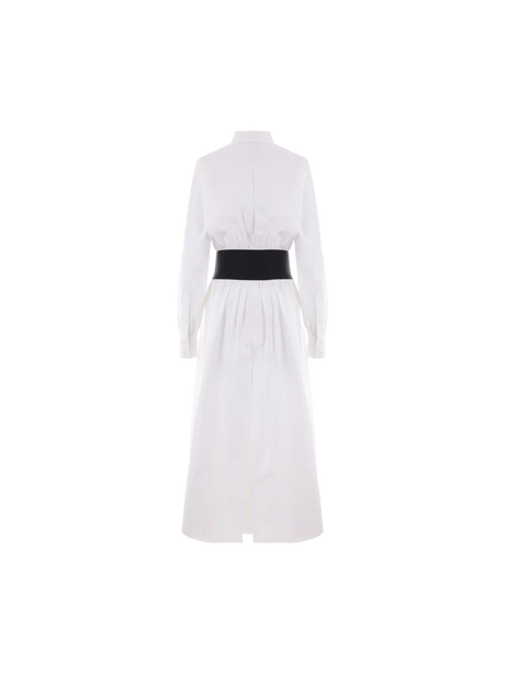 Poplin Shirt Dress-ALAÏA-JOHN JULIA