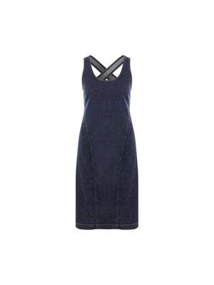 Sculpt Denim Dress-ALAÏA-JOHN JULIA