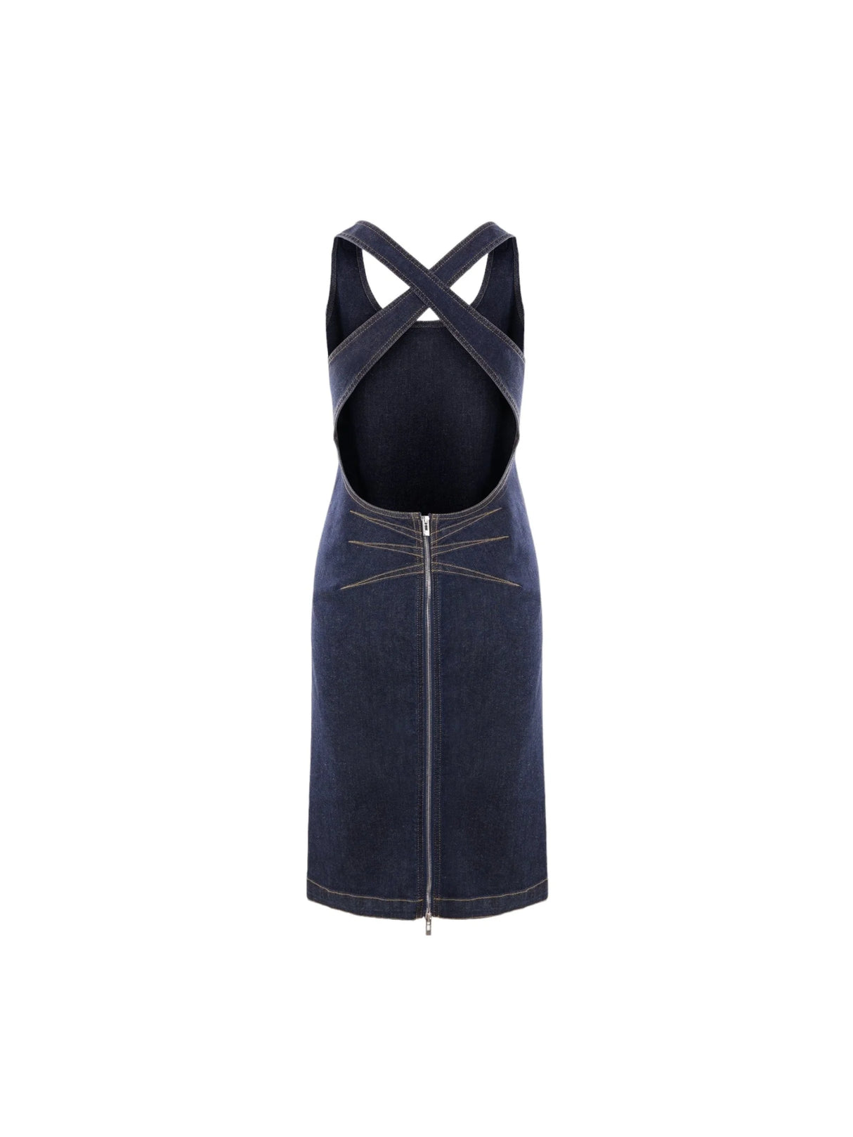 Sculpt Denim Dress-ALAÏA-JOHN JULIA